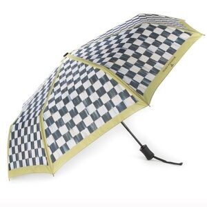 MacKenzie-Child Courtly Check Umbrella with Green Accents